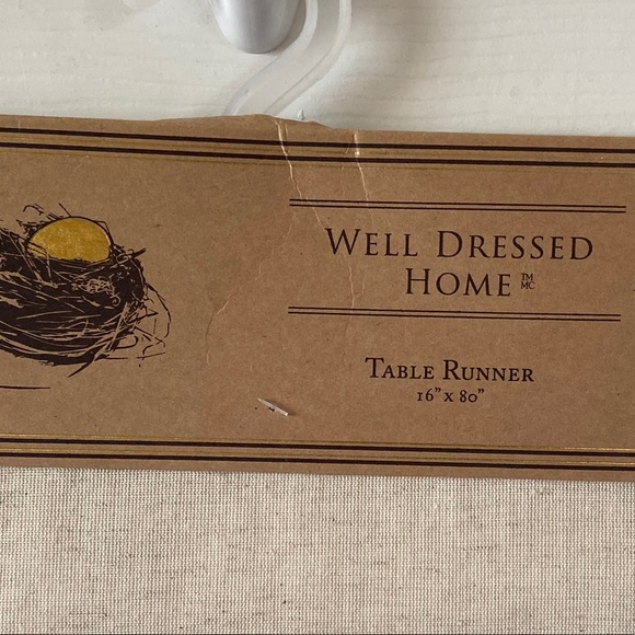 Well Dressed Home Easter Table Runner NWT - Picture 3 of 6